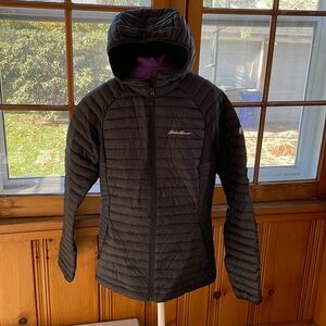 Eddie Bauer Goose Down Puffer Jacker M